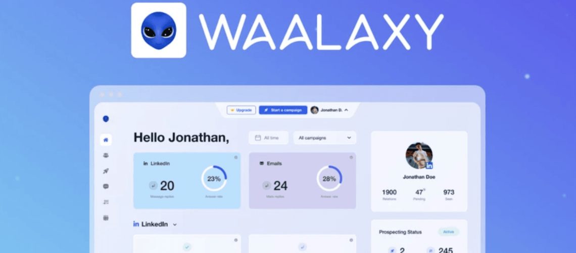 Waalaxy Review: LinkedIn's intuitive multichannel prospecting tool